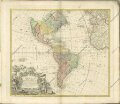 mapa z atlasu "Atlas compendiarius quinquaginta tabularum geographicarum Homannianarum :"