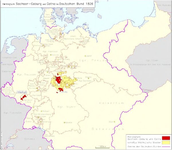 Herzogtum Sachsen-Coburg und Gotha im Deutschen Bund 1826
