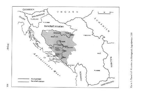 Banschaft Kroatien im Königreich Jugoslawien 1939