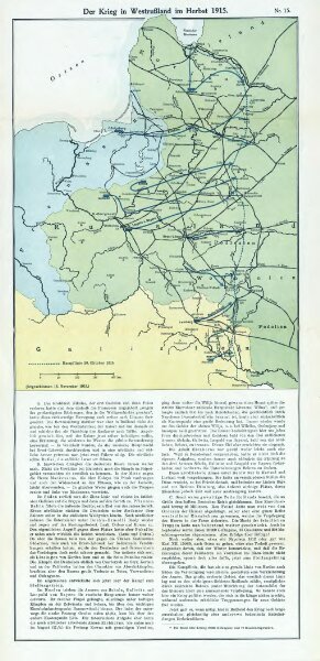 Nr. 15. Der Krieg in Westrußland im Herbst 1915