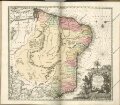 mapa z atlasu "Atlas Novus Sive Tabulae Geographicae Totius Orbis Faciem, Partes, Imperia, Regna Et Provincias Exhibentes"