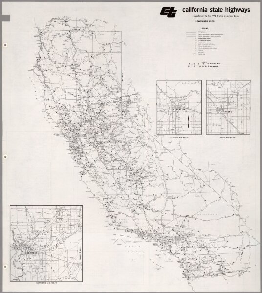 California State Highways, December 1975.