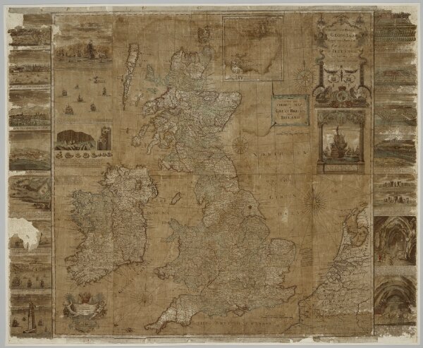 A new and correct map of Great Britain and Ireland / [John Bowles]