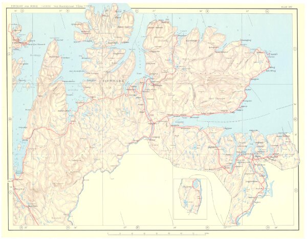 Spesielle kart 122-15: Postkart over Norge