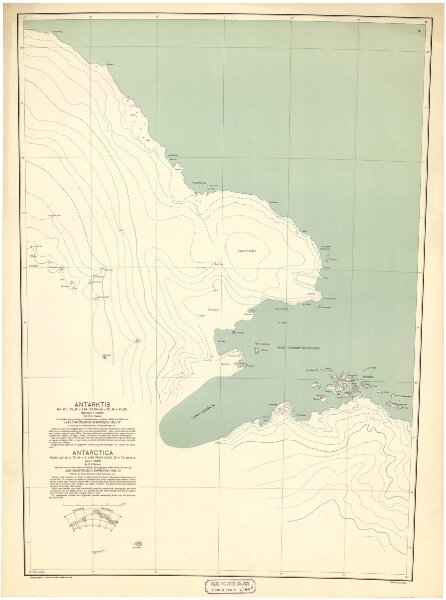 Spesielle kart 84d: Kart over "Antarktis" - Kong Edward VII Gulfen