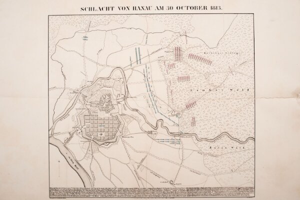 Schlacht von Hanau am 30. October 1813