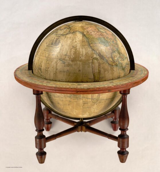 Wilson's New American Thirteen Inch Terrestrial Globe.