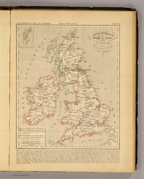 Angleterre, Irelande & Ecosse 1281 a 1400.
