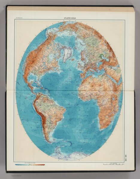245-246.  Atlantic Ocean.  The World Atlas.