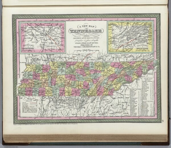 A new map of Tennessee
