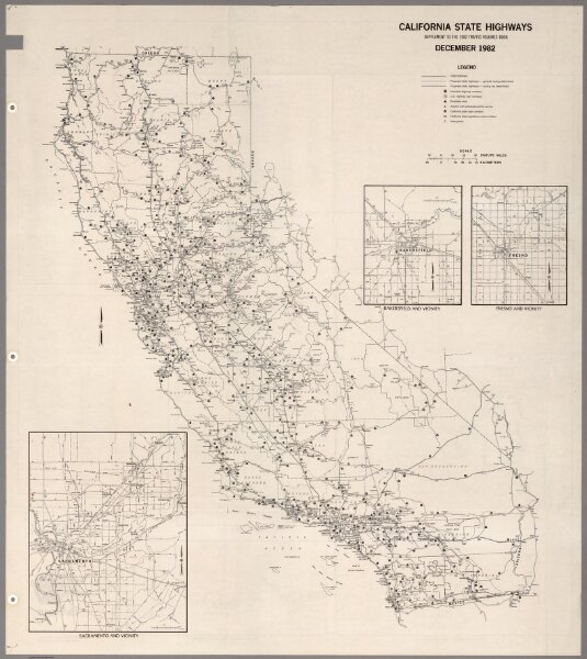 California State Highways, December 1982.
