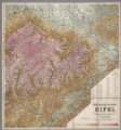Höhenschichten-Karte der Eifel / von H. Rauff ; gezeichn. von W. Rose