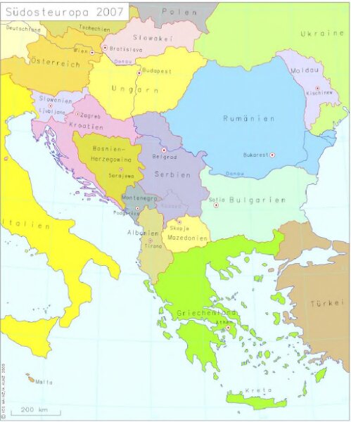 Südosteuropa 2007
