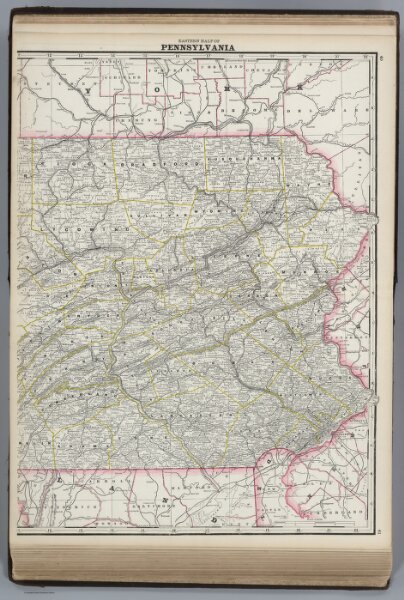 Pennsylvania (eastern portion).