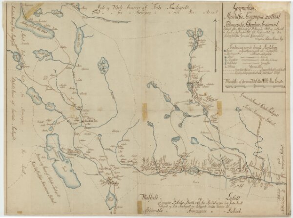 Kartblad 21-2: Geographisk Kart over det Hjerdalske Compagnie District; versjon 2