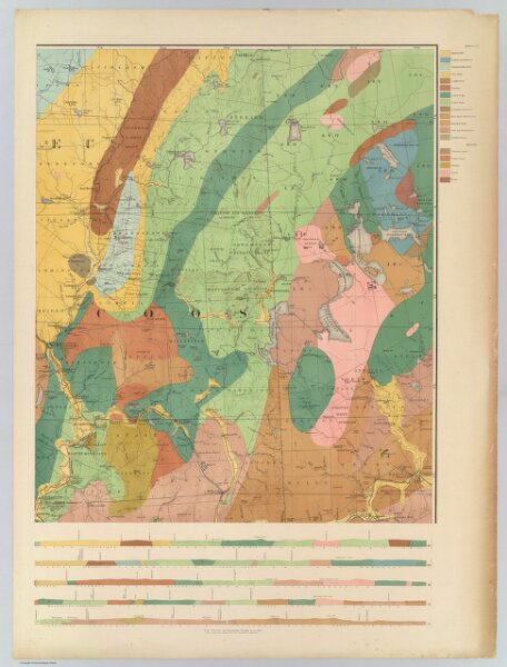 (General geological map of New Hampshire. Sheet 2)