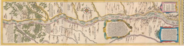 [Dniepr Fluvius A Ptolomeo Borystenes Vocatus] [Karte, Teil 1], in: Novus Atlas, das ist, Weltbeschreibung, Bd. 1, S. 70.