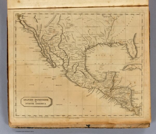 Spanish Dominions in North America.
