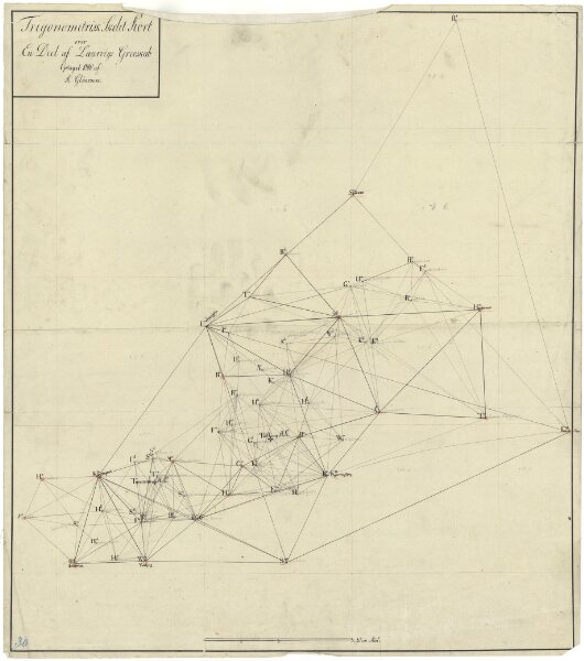 Trigonometrisk grunnlag, Squelet-Cart 30: En Deel af Laurvigs Grevskab
