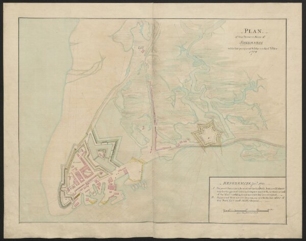 PLAN of the Present State of SHEERNESS ;