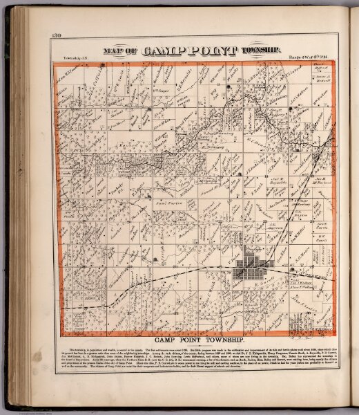 Camp Point Township, Adams County, Illinois.