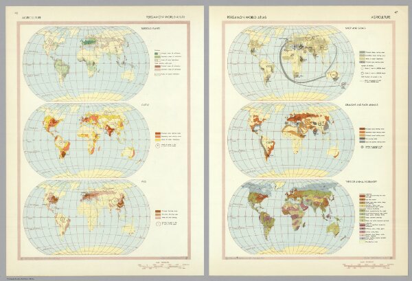 Agriculture (continued).  Pergamon World Atlas.