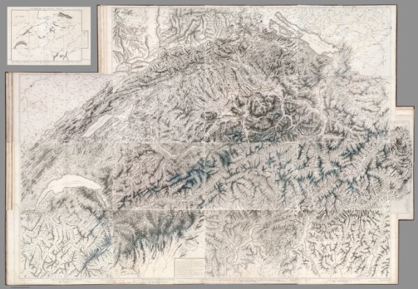 Composite: 1-16 Atlas Suisse Sheets.  (Switzerland).