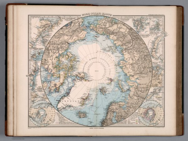 Nord-Polar-Karte.
