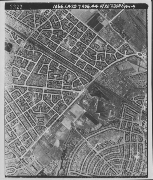 RAF Aerial Photographs of London, 1944-49
