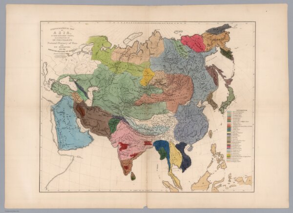 Ethnographical Map of Asia, in the Earliest Times.