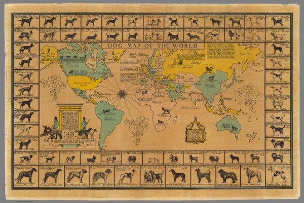 Dog Map of the World.