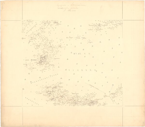 Museumskart 132: Lyngvær-Strømmen, nordvestre plate