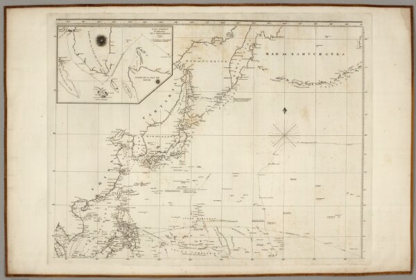 Carta General Para Las Navegaciones a la India Oriental Por El Mar Del Sur Y el grande Oceano que Separa el Continente Americano del Asiatico