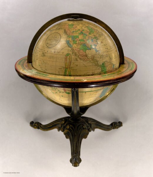 Franklin Terrestrial Globe 12 Inches in Diameter.