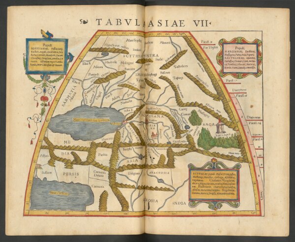 Tabula Asiae VII. [Karte], in: Geographia universalis vetus et nova complectens Claudii Ptolemaei Alexandrini enarrationis libros VIII, S. 284.