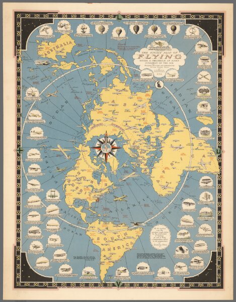 The story map of flying : Being a chronicle of man's conquest of the air