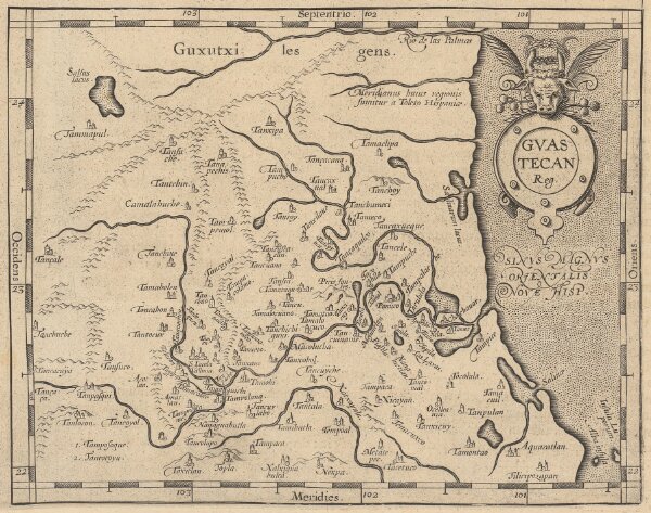 Guastecan Reg. [Karte], in: Theatrum orbis terrarum, S. 74.