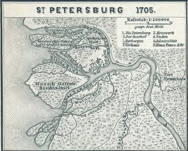 St. Petersburg 1705