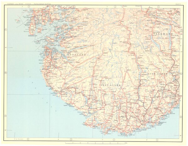 Spesielle kart 122-2: Postkart over Norge