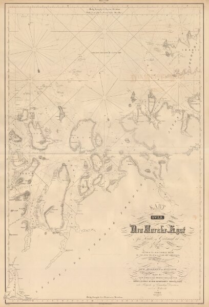 Museumskart 217-16: Kart over Den Norske Kyst fra Kvalø og Grøtsund til Sørøen