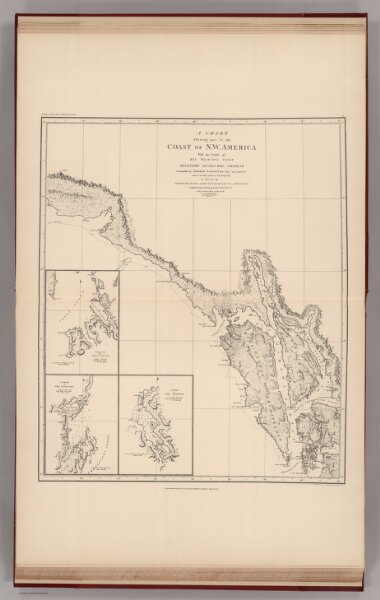 Facsimile:  Vancouver's Chart of Coast of Northwest America.