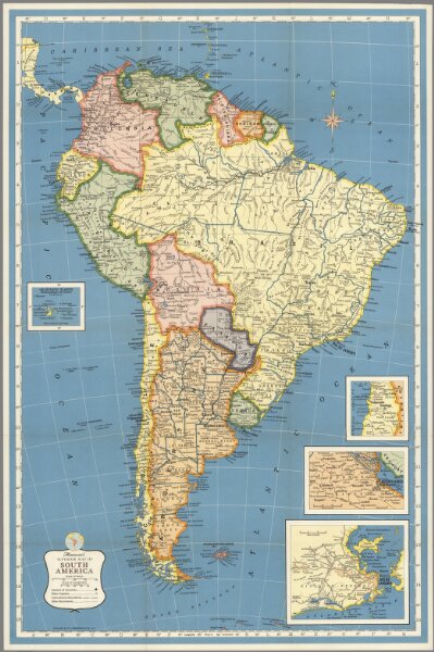 Hammond's South America.