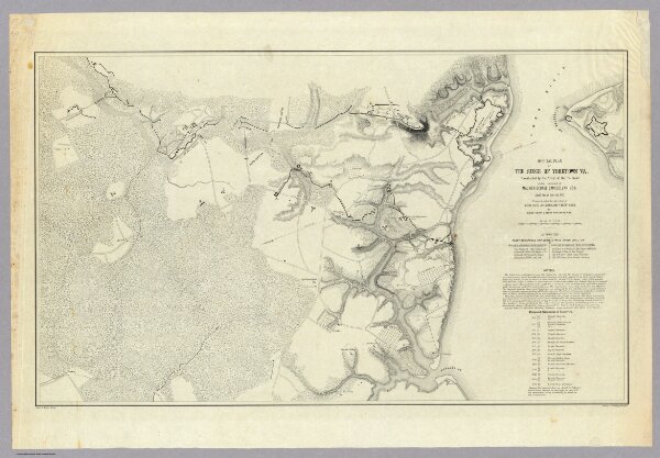 Official Plan of The Siege Of Yorktown Va.