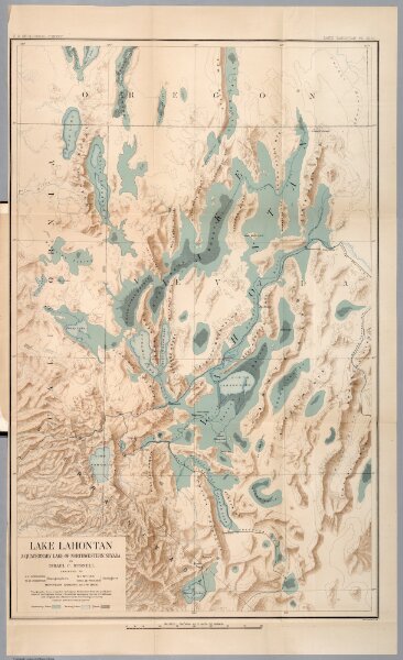 Plate XLVI: Lake Lahontan : a quaternary lake of northwestern Nevad