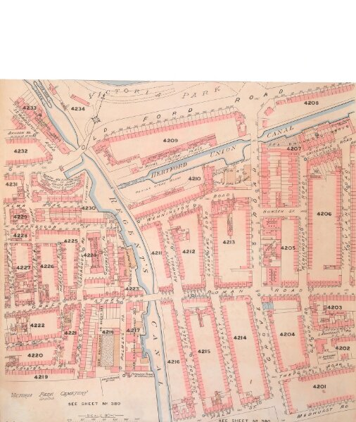 Insurance Plan of London Vol. xi: sheet 382-3