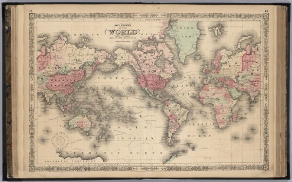 World on Mercators Projection