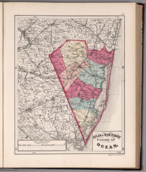 Atlas of New Jersey, County of Ocean.