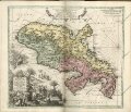 mapa z atlasu "Atlas Novus Sive Tabulae Geographicae Totius Orbis Faciem, Partes, Imperia, Regna Et Provincias Exhibentes"
