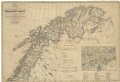 Norge 155: Kart over den nrdlige Del af Kongeriget Norge