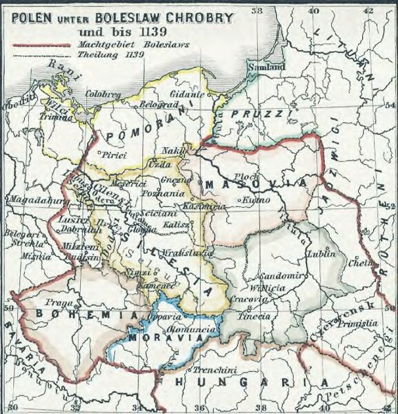 Polen unter Boleslaw Chrobry und bis 1139